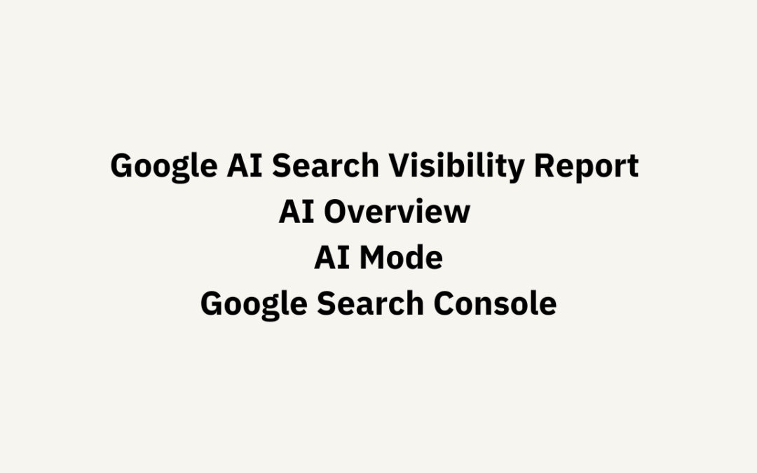 Google AI Search Report